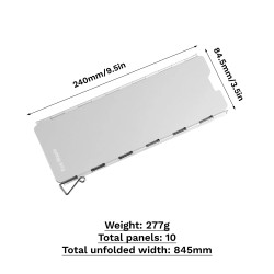 FIREMAPLE FMW-510: складне лобове скло для кемпінгу та походів - стійка...