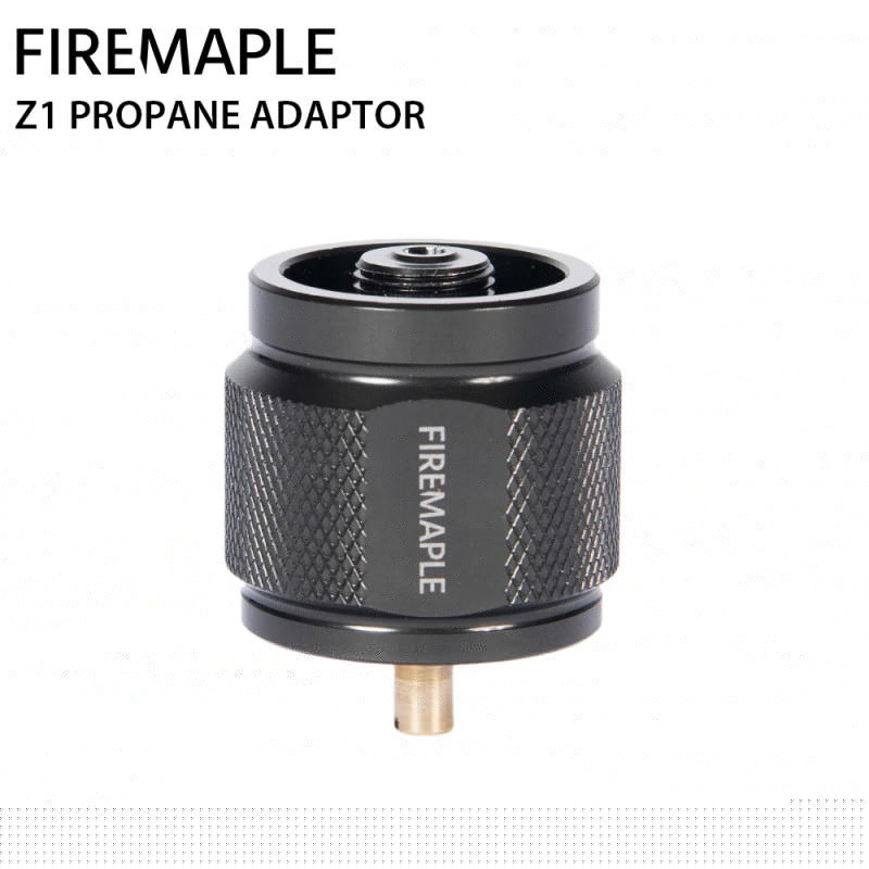 FIREMAPLE Z1 propanadapter: Anslut Coleman-patroner till spisar