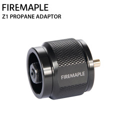 FIREMAPLE Z1 propanadapter: Anslut Coleman-patroner till spisar