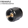 FIREMAPLE Z1 propanadapter: Anslut Coleman-patroner till spisar