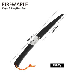 FIREMAPLE Folding Hacksaw: Compact & Sharp for Outdoor Cutting