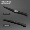 FIREMAPLE Folding Hacksaw: Compact & Sharp for Outdoor Cutting