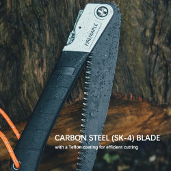 FIREMAPLE Folding Hacksaw: Compact & Sharp for Outdoor Cutting