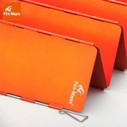 FIREMAPLE FMW-508: Compact 8-Plate Windshield for Camping & Hiking