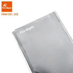 FIREMAPLE: Ultralätt vindruta med 8 plattor för matlagning vid lägereld