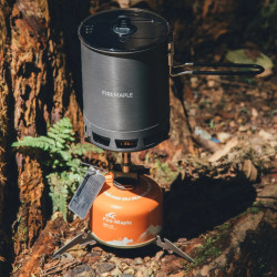 FIREMAPLE Portable Titanium Gas Stove Stand for Camping