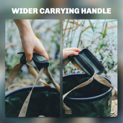 FIREMAPLE Ripple: Prenosno zložljivo taborno vedro - 12L/20L