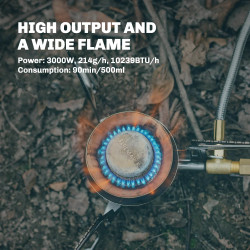 FIREMAPLE Lava: Ultracompacte multi-fuel rugzakbrander