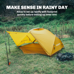 FIREMAPLE Tropics Ultralight 3-Season Backpacking Tent
