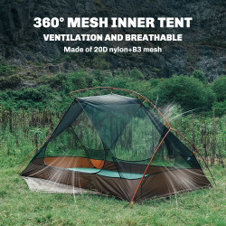 FIREMAPLE Tropics Ultralight 3-Season Backpacking Tent