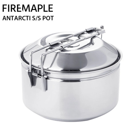 Panci Lipat Camping Stainless Steel Antartika FIREMAPLE