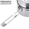 Panci Lipat Camping Stainless Steel Antartika FIREMAPLE