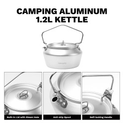 FIREMAPLE Frost Kettle: lichtgewicht en duurzaam voor kamperen en meer