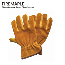 FIREMAPLE Ginkgo Work Gloves: Flame & Heat Resistant