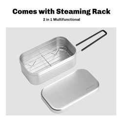 FIREMAPLE Portable Camp Stove & Lunch Box - Heat Meals On The Go